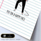 Lámina Joker. Pósters con originales y divertidas referencias al cine.-Artwork-Nacnic-Nacnic Estudio SL