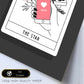Lámina La estrella. Pósters con originales ilustraciones de las cartas Tarot.-Artwork-Nacnic-Nacnic Estudio SL