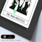 Lámina La fuma sacerdotisa. Pósters con originales ilustraciones de las cartas Tarot.-Artwork-Nacnic-Nacnic Estudio SL