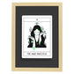 Lámina La fuma sacerdotisa. Pósters con originales ilustraciones de las cartas Tarot.-Artwork-Nacnic-A3-Marco Madera clara-Nacnic Estudio SL
