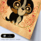 Lámina Necesito un abrazo. Pósters con divertidos animales domésticos.-Artwork-Nacnic-Nacnic Estudio SL