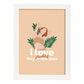 Lámina Pecas. Pósters con ilustraciones sobre el amor propio y la aceptación.-Artwork-Nacnic-A4-Marco Blanco-Nacnic Estudio SL