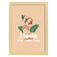 Lámina Pecas. Pósters con ilustraciones sobre el amor propio y la aceptación.-Artwork-Nacnic-A4-Marco Madera clara-Nacnic Estudio SL