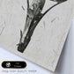 Lámina Planta blanco y negro 25. Pósters con ilustraciones de flores y plantas en tonos grises.-Artwork-Nacnic-Nacnic Estudio SL