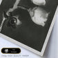 Lámina Planta blanco y negro 64. Pósters con ilustraciones de flores y plantas en tonos grises.-Artwork-Nacnic-Nacnic Estudio SL