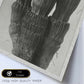 Lámina Planta blanco y negro 66. Pósters con ilustraciones de flores y plantas en tonos grises.-Artwork-Nacnic-Nacnic Estudio SL