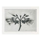 Lámina Planta blanco y negro 87. Pósters con ilustraciones de flores y plantas en tonos grises.-Artwork-Nacnic-A4-Marco Blanco-Nacnic Estudio SL