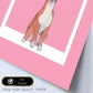 Lámina Podenco ibicenco. Pósters con ilustraciones de razas de perro en tonos cálidos y pastel.-Artwork-Nacnic-Nacnic Estudio SL