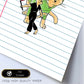 Lámina Rawr. Pósters con originales y divertidas referencias al cine.-Artwork-Nacnic-Nacnic Estudio SL
