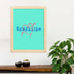 Lámina Rebelión. Pósters con ilustraciones minimalistas y coloridas de graffiti.-Artwork-Nacnic-Nacnic Estudio SL