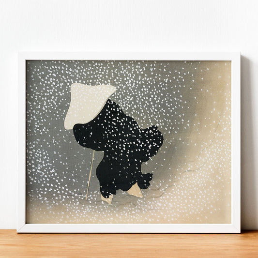 Lámina Rinpa 03. Pósters con llamativas ilustraciones Rinpa del artista japonés Kamisaka Sekka.-Artwork-Nacnic-Nacnic Estudio SL