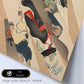Lámina Rinpa 25. Pósters con llamativas ilustraciones Rinpa del artista japonés Kamisaka Sekka.-Artwork-Nacnic-Nacnic Estudio SL
