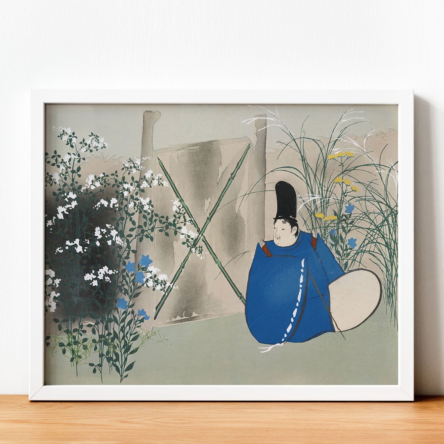 Lámina Rinpa 32. Pósters con llamativas ilustraciones Rinpa del artista japonés Kamisaka Sekka.-Artwork-Nacnic-Nacnic Estudio SL