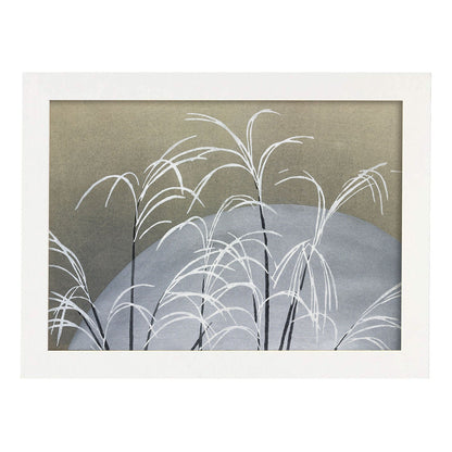 Lámina Rinpa 48. Pósters con llamativas ilustraciones Rinpa del artista japonés Kamisaka Sekka.-Artwork-Nacnic-A4-Marco Blanco-Nacnic Estudio SL