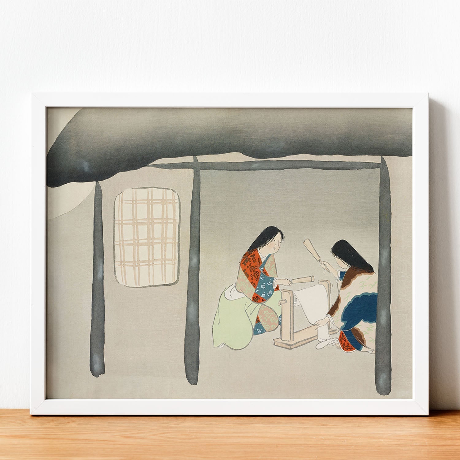 Lámina Rinpa 50. Pósters con llamativas ilustraciones Rinpa del artista japonés Kamisaka Sekka.-Artwork-Nacnic-Nacnic Estudio SL