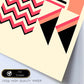Lámina Rosa 12. Pósters con ilustraciones abstractas en estilo geométrico. Tonos rosados y pastel.-Artwork-Nacnic-Nacnic Estudio SL