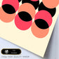 Lámina Rosa 3. Pósters con ilustraciones abstractas en estilo geométrico. Tonos rosados y pastel.-Artwork-Nacnic-Nacnic Estudio SL
