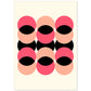 Lámina Rosa 3. Pósters con ilustraciones abstractas en estilo geométrico. Tonos rosados y pastel.-Artwork-Nacnic-A4-Sin marco-Nacnic Estudio SL