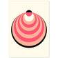 Lámina Rosa 8. Pósters con ilustraciones abstractas en estilo geométrico. Tonos rosados y pastel.-Artwork-Nacnic-A4-Sin marco-Nacnic Estudio SL