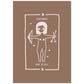 Lámina Sagitario. Pósters con ilustraciones femeninas de los signos del zodíaco.-Artwork-Nacnic-A4-Sin marco-Nacnic Estudio SL