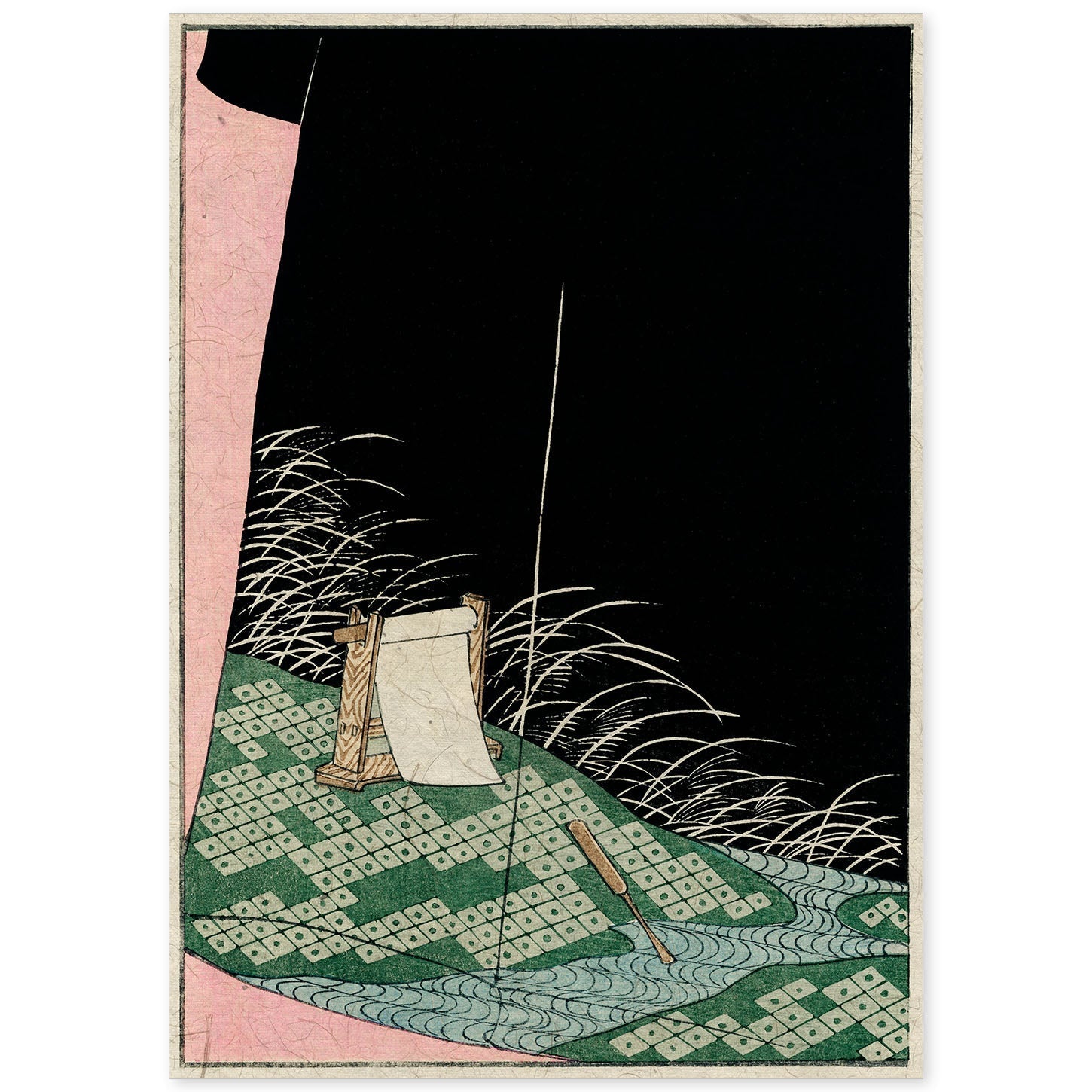 Lámina Shin 05. Pósters con ilustraciones de la revista Vintage japonesa Shin Bijutsukai.-Artwork-Nacnic-A4-Sin marco-Nacnic Estudio SL
