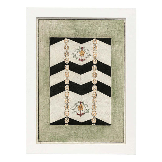 Lámina Shin 24. Pósters con ilustraciones de la revista Vintage japonesa Shin Bijutsukai.-Artwork-Nacnic-A4-Marco Blanco-Nacnic Estudio SL