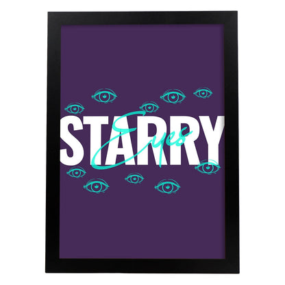 Lámina Soñador. Pósters con diseño de rótulo y mensajes motivacionales para el día a día.-Artwork-Nacnic-A4-Marco Negro-Nacnic Estudio SL