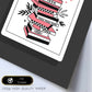 Lámina Torre de pizza. Pósters con originales ilustraciones de las cartas Tarot.-Artwork-Nacnic-Nacnic Estudio SL