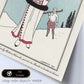 Lámina Vintage Modelo 006. Pósters con las ilustraciones Art Decó de George Barbier.-Artwork-Nacnic-Nacnic Estudio SL