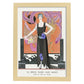 Lámina Vintage Modelo 007. Pósters con las ilustraciones Art Decó de George Barbier.-Artwork-Nacnic-A3-Marco Madera clara-Nacnic Estudio SL