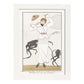 Lámina Vintage Modelo 021. Pósters con las ilustraciones Art Decó de George Barbier.-Artwork-Nacnic-A3-Marco Blanco-Nacnic Estudio SL