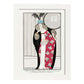 Lámina Vintage Modelo 037. Pósters con las ilustraciones Art Decó de George Barbier.-Artwork-Nacnic-A3-Marco Blanco-Nacnic Estudio SL