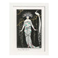 Lámina Vintage Modelo 058. Pósters con las ilustraciones Art Decó de George Barbier.-Artwork-Nacnic-A4-Marco Blanco-Nacnic Estudio SL
