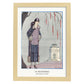 Lámina Vintage Modelo 070. Pósters con las ilustraciones Art Decó de George Barbier.-Artwork-Nacnic-A3-Marco Madera clara-Nacnic Estudio SL