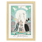 Lámina Vintage Modelo 084. Pósters con las ilustraciones Art Decó de George Barbier.-Artwork-Nacnic-A4-Marco Madera clara-Nacnic Estudio SL