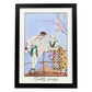 Lámina Vintage Modelo 090. Pósters con las ilustraciones Art Decó de George Barbier.-Artwork-Nacnic-A3-Marco Negro-Nacnic Estudio SL