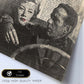Lámina Vintage pelicula El sueño Eterno (Coche) Sobre definicion de Hollywood-Artwork-Nacnic-Nacnic Estudio SL