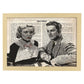Lámina Vintage pelicula The 39 Steps Sobre definicion de Hollywood-Artwork-Nacnic-A4-Marco Madera clara-Nacnic Estudio SL