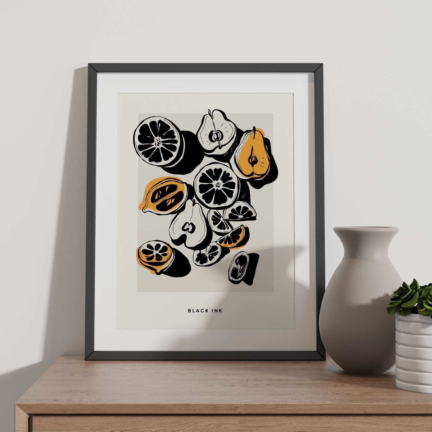 Lemons and Pears-Artwork-Nacnic-Nacnic Estudio SL