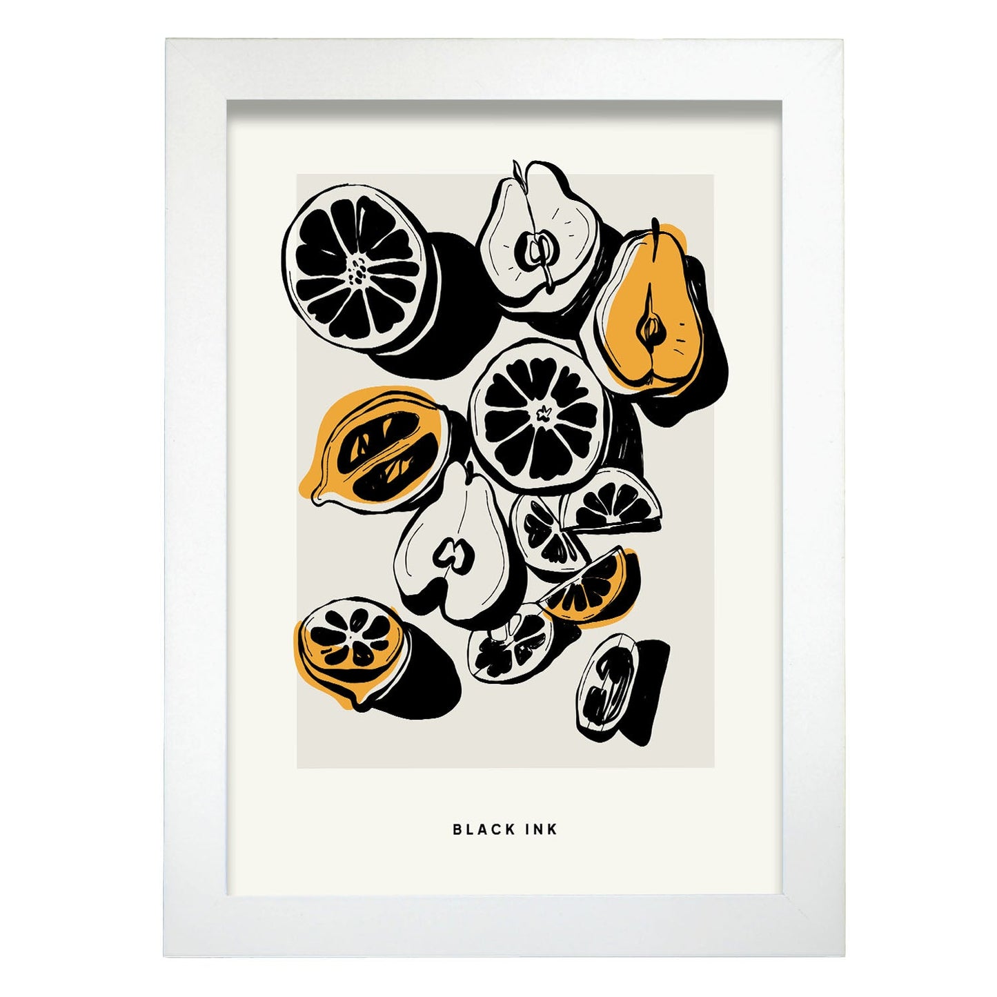 Lemons and Pears-Artwork-Nacnic-A4-Marco Blanco-Nacnic Estudio SL