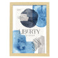 Liberal lifestyle-Artwork-Nacnic-A3-Marco Madera clara-Nacnic Estudio SL