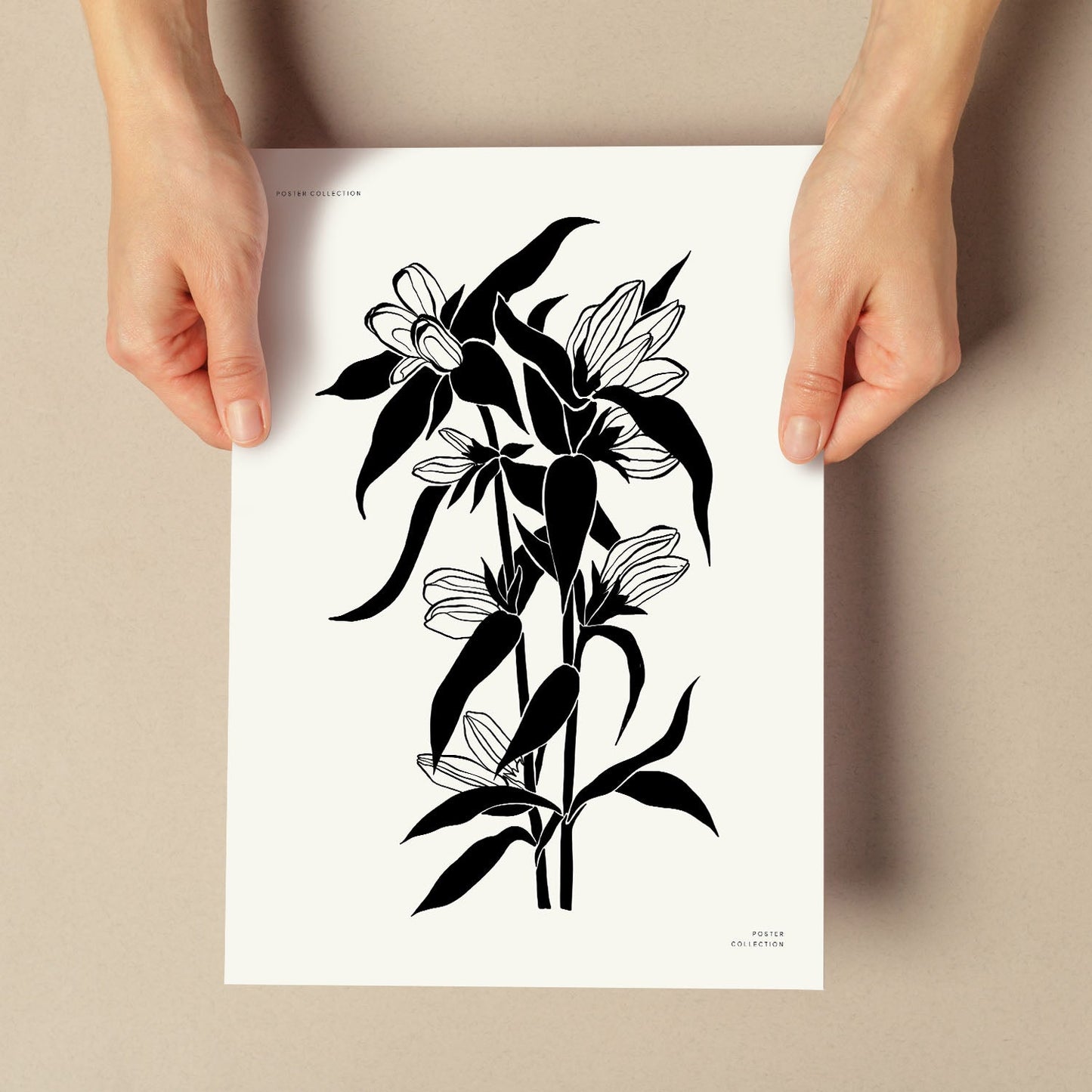 Lily Flowers-Artwork-Nacnic-Nacnic Estudio SL