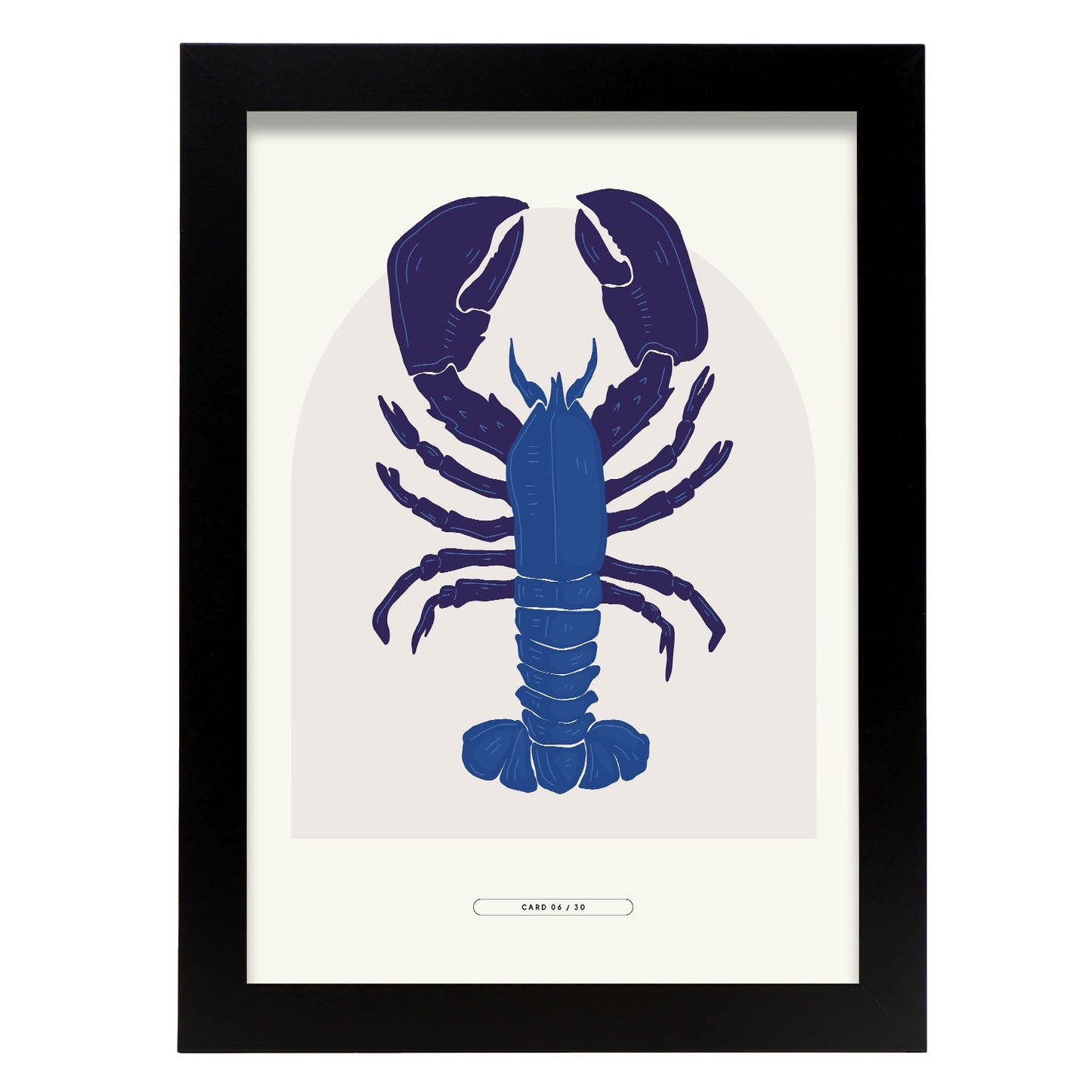 Lobster-Artwork-Nacnic-A4-Sin marco-Nacnic Estudio SL