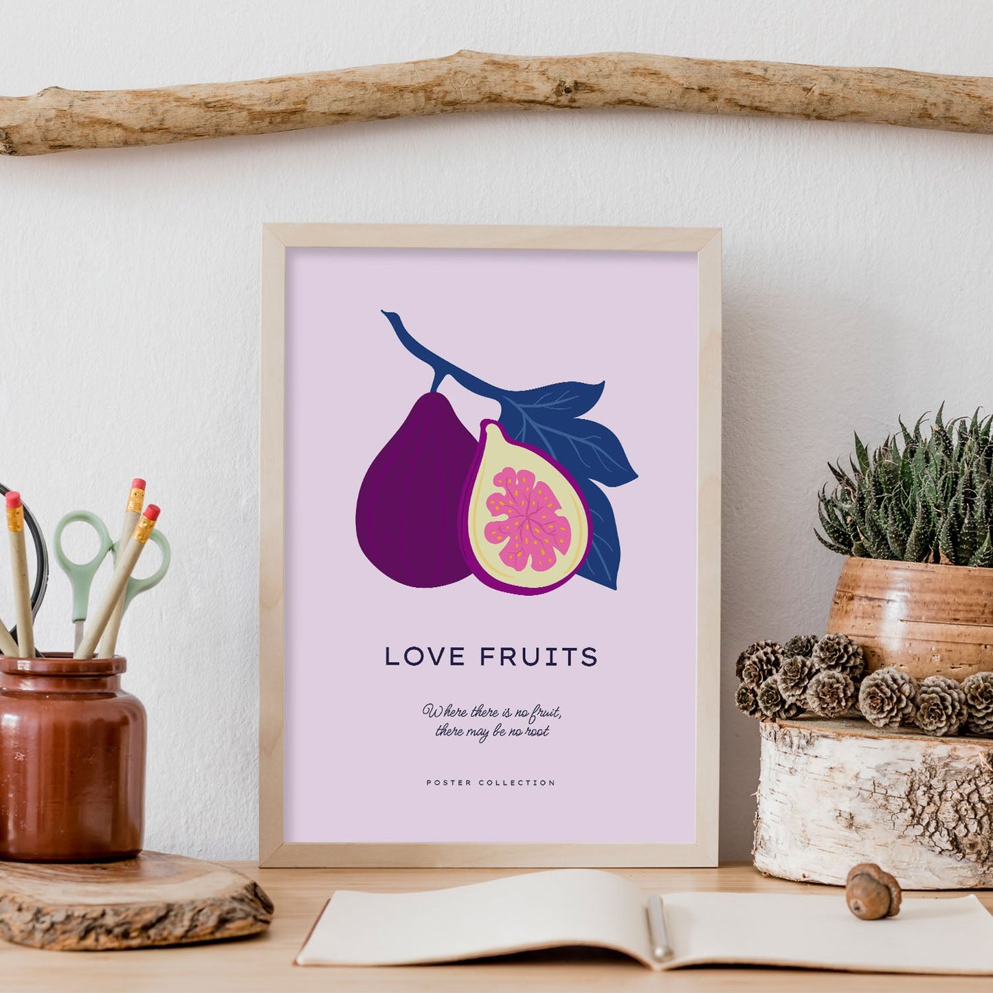 Love Fruits Figs-Artwork-Nacnic-Nacnic Estudio SL