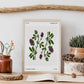 Lucerne Flower-Artwork-Nacnic-Nacnic Estudio SL