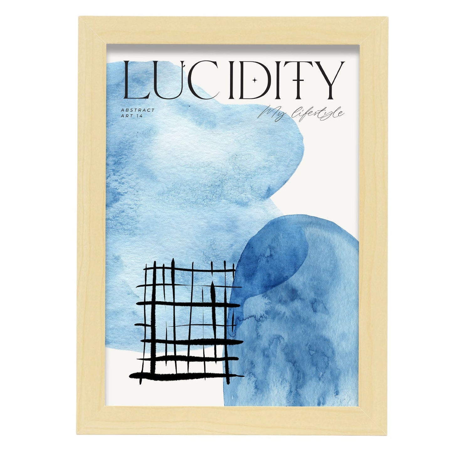 Lucidity-Artwork-Nacnic-A4-Marco Madera clara-Nacnic Estudio SL