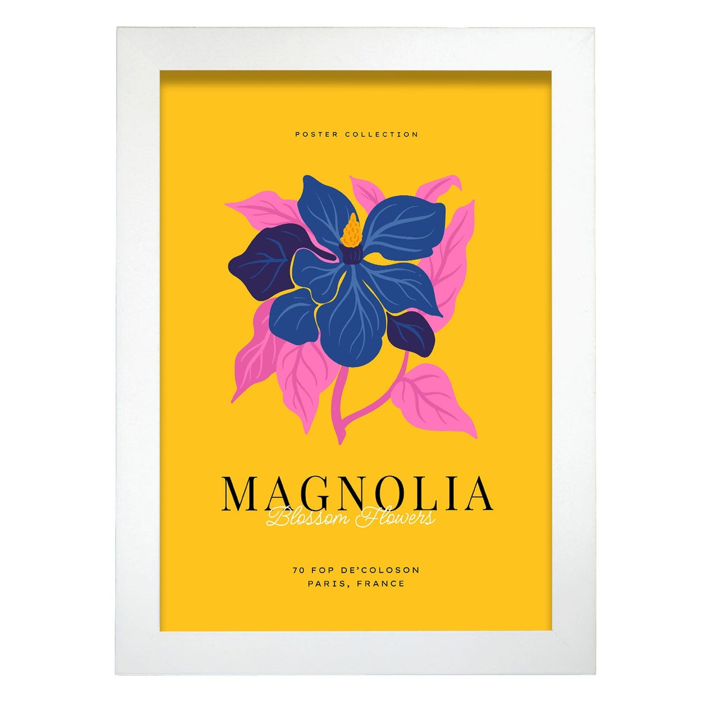 Magnolia-Artwork-Nacnic-A4-Marco Blanco-Nacnic Estudio SL