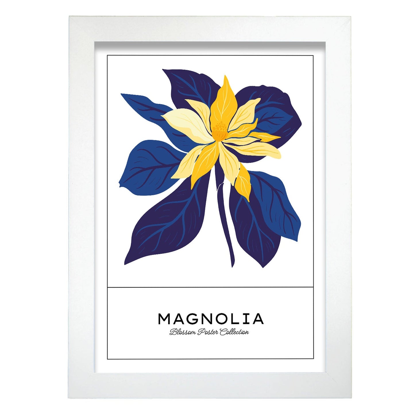 Magnolia Blue and Yellow-Artwork-Nacnic-A4-Marco Blanco-Nacnic Estudio SL