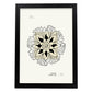 Mandala Flower-Artwork-Nacnic-A3-Sin marco-Nacnic Estudio SL