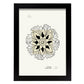 Mandala Flower-Artwork-Nacnic-A4-Sin marco-Nacnic Estudio SL